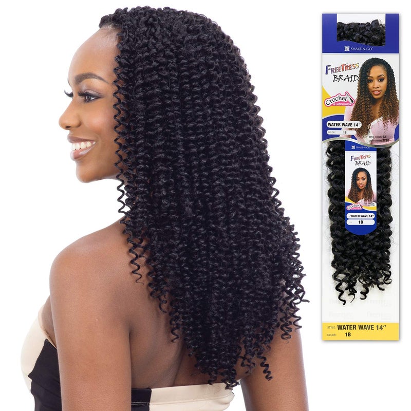 FreeTress Braids Freetress Synthetic Bulk Crochet Braid - WATER WAVE 14" (30) - Image 2